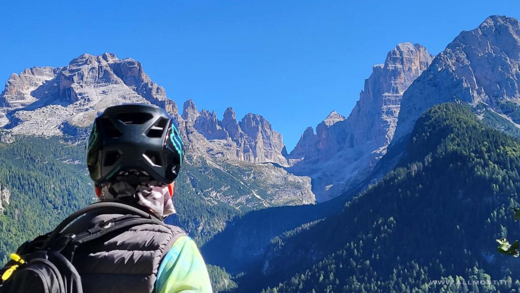 Allmost - ebike MTB guided tours - CAMPIGLIO DOLOMITI VALAGOLA VALLESINELLA PINZOLO